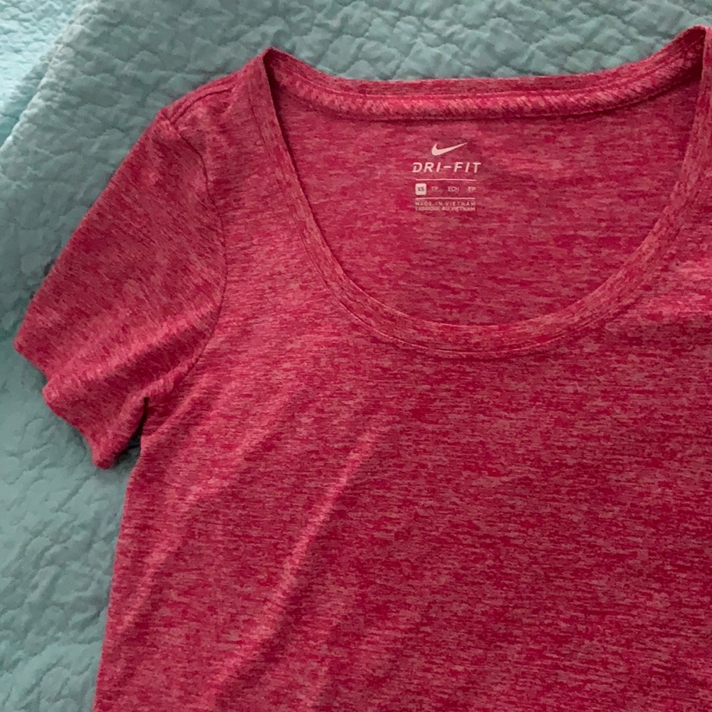 Nike Dri Fit athletic shirt - pink heather
